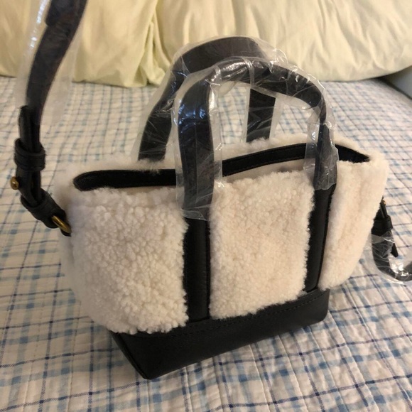 Mini shearling purse - Picture 5 of 7